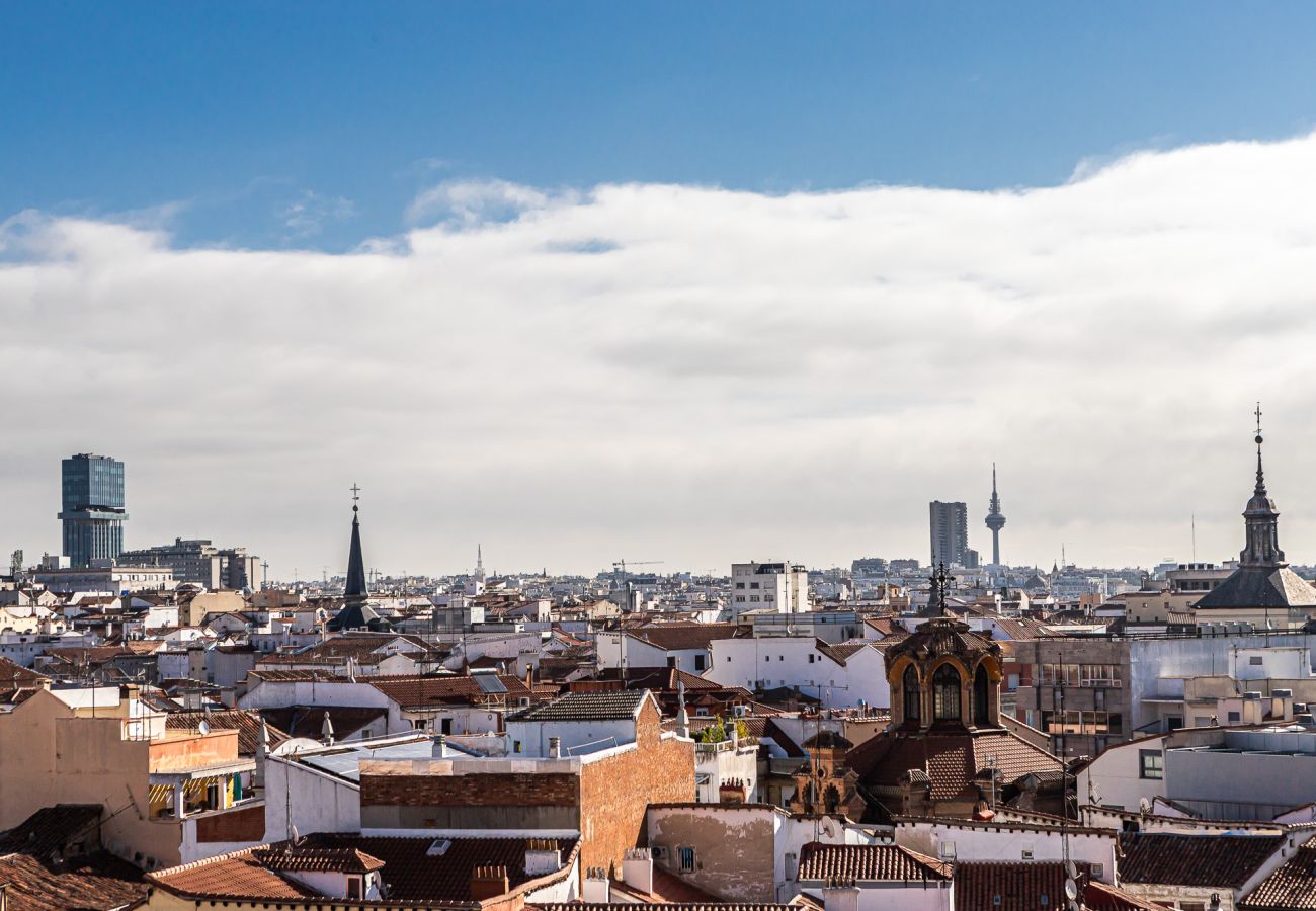 Apartamento en Madrid - Waou Ático 2 Terrazas Gran Via – Corta Duración