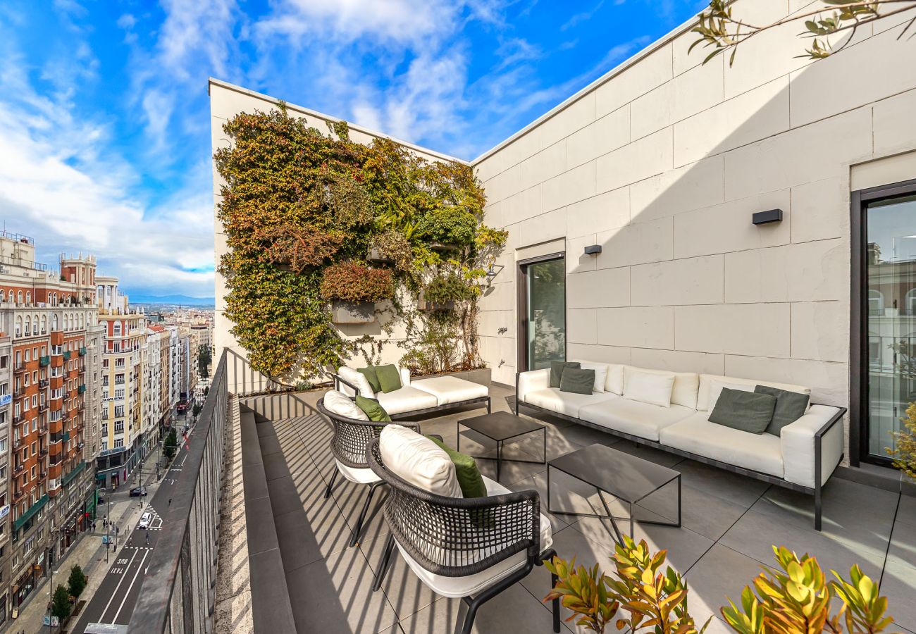 Apartment in Madrid - Waou Ático 2 Terrazas Gran Via – Corta Duración